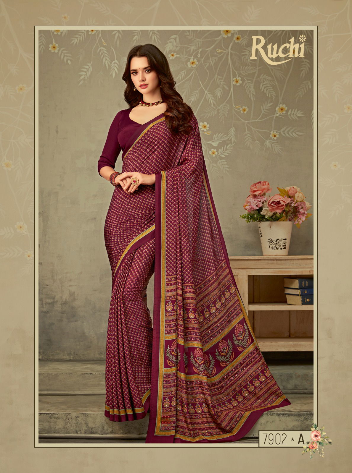 Ruchi Vivanta Silk Hit 9 Printed Wholesale Daily Wear Sarees